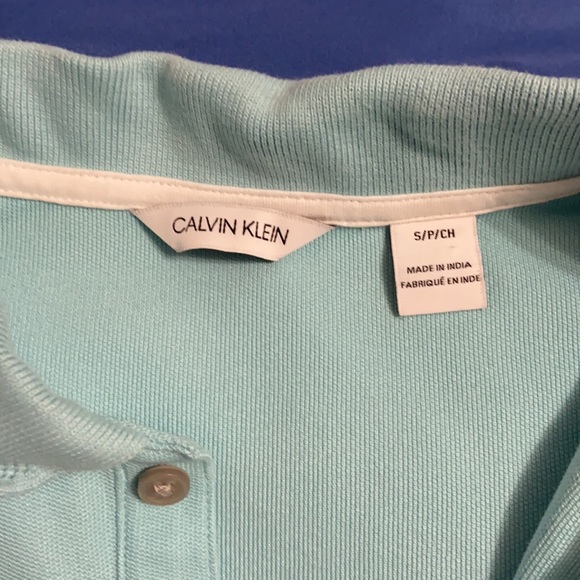 Calvin Klein Light Blue Polo - Picture 4 of 4